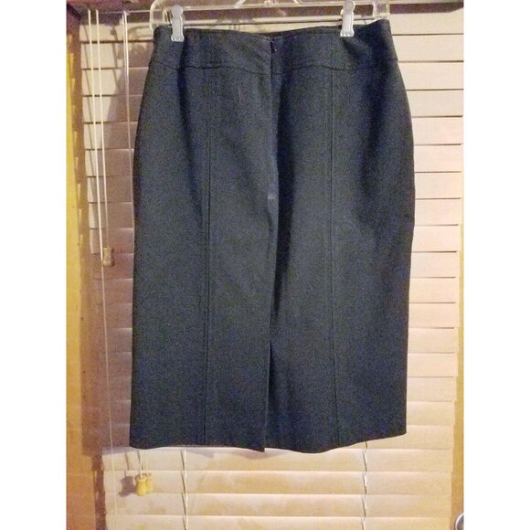 Lana Lee Womens Pencil Modest Skirt Black Size 6 - Picture 2 of 4